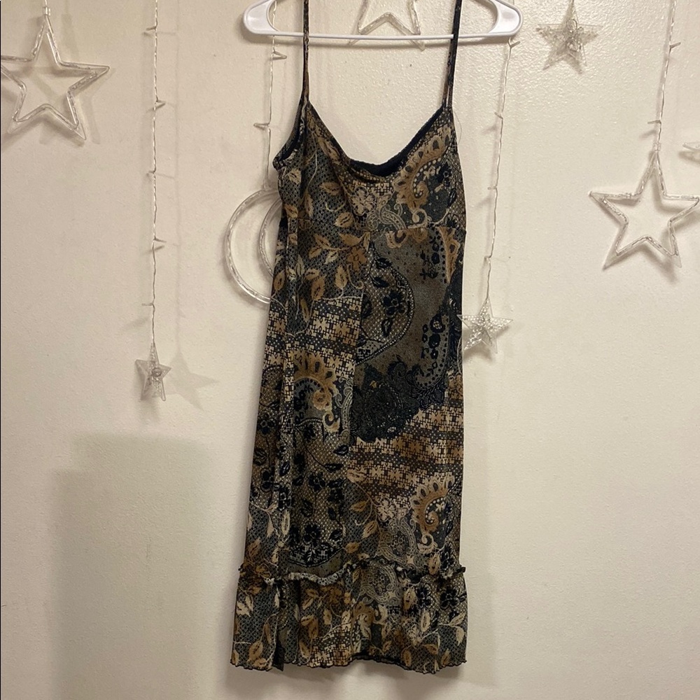 Bohemian Spaghetti Strap Dress - Picture 4 of 5